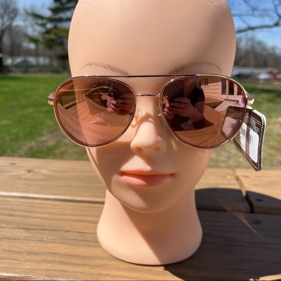 Panama Jack Aviator Sunglasses Rose - Picture 3 of 14